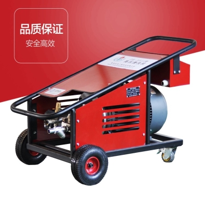 高壓清洗機清洗熱換器操作規范